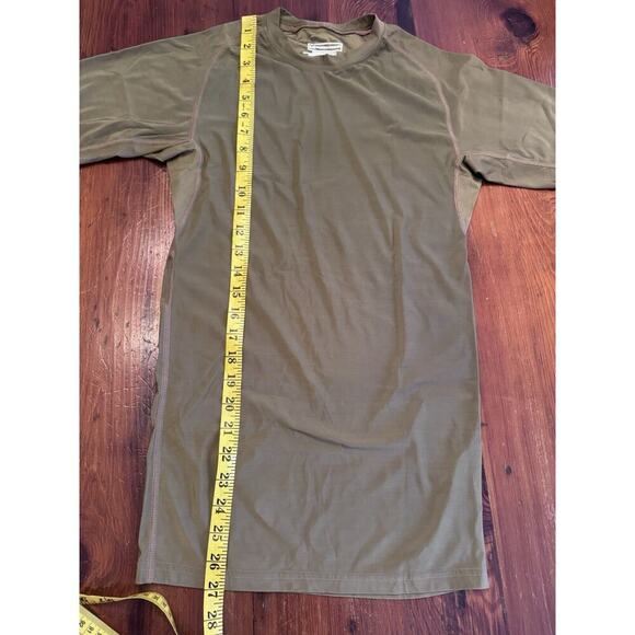 5.11 Tactical Brown Crew Neck Tight Mens Short Sleeve Size M Undergear NWT $65 - Picture 4 of 13